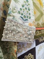 3PC Embroidered Suit JRED1002 - Image 4