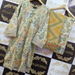 3PC Embroidered Suit JRED1002