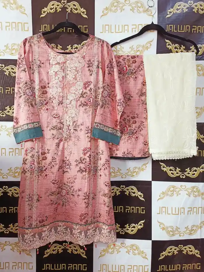 JRED1007 Ladies Ready to Wear Printed Pakistani Suits in UAE
