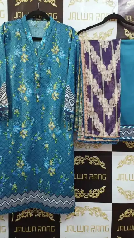 Ladies Ready to Wear Printed Pakistani Suits in UAE