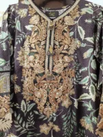 Ladies Ready to Wear Digital Printed with Embroidery Pakistani Lawn Dress in UAE