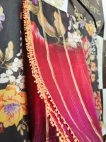 Ladies Ready to Wear Digital Printed with Embroidery Pakistani Lawn Dress in UAE