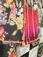 Ladies Ready to Wear Digital Printed with Embroidery Pakistani Lawn Dress in UAE