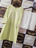 Ladies Ready to Wear Digital Printed with Embroidery Pakistani Lawn Dress in UAE