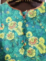 Ladies Ready to Wear Digital Printed with Embroidery Pakistani Lawn Dress in UAE