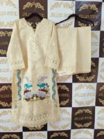 Jalwarang Luxury Lawn LLJ0005 Embroidered 3pc Suit from Pakistan