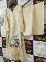 Jalwarang Luxury Lawn LLJ0005 Embroidered 3pc Suit from Pakistan