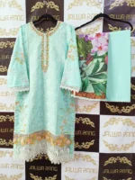 Jalwarang Luxury Lawn LLJ0003 Embroidered 3pc Suit from Pakistan