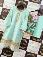 Jalwarang Luxury Lawn LLJ0003 Embroidered 3pc Suit from Pakistan