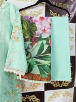 Jalwarang Luxury Lawn LLJ0003 Embroidered 3pc Suit from Pakistan