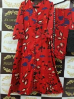 Ladies Ready to Wear Digital Printed with Embroidery Pakistani Lawn Dress in UAE