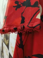 Ladies Ready to Wear Digital Printed with Embroidery Pakistani Lawn Dress in UAE