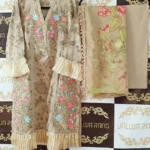 Ladies Ready to Wear Digital Printed with Embroidery Pakistani Lawn Dress in UAE