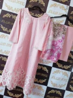 Ladies Ready to Wear Digital Printed with Embroidery Pakistani Lawn Dress in UAE