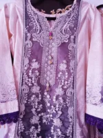 Ladies Ready to Wear Digital Printed with Embroidery Pakistani Lawn Dress in UAE