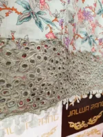 Ladies Ready to Wear Digital Printed with Embroidery Pakistani Lawn Dress in UAE