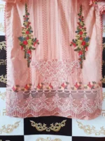 Ladies Ready to Wear Digital Printed with Embroidery Pakistani Lawn Dress in UAE