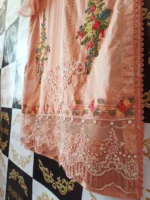 Ladies Ready to Wear Digital Printed with Embroidery Pakistani Lawn Dress in UAE