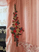 Ladies Ready to Wear Digital Printed with Embroidery Pakistani Lawn Dress in UAE