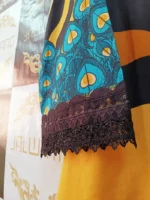 Ladies Ready to Wear Digital Printed with Embroidery Pakistani Lawn Dress in UAE