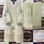 Ladies Ready to Wear Digital Printed with Embroidery Pakistani Lawn Dress in UAE
