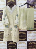 Ladies Ready to Wear Digital Printed with Embroidery Pakistani Lawn Dress in UAE