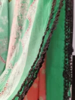 Ladies Ready to Wear Digital Printed with Embroidery Pakistani Lawn Dress in UAE