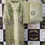 Ladies Ready to Wear Digital Printed with Embroidery Pakistani Lawn Dress in UAE