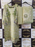 Ladies Ready to Wear Digital Printed with Embroidery Pakistani Lawn Dress in UAE