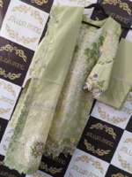 Ladies Ready to Wear Digital Printed with Embroidery Pakistani Lawn Dress in UAE