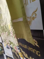 Ladies Ready to Wear Digital Printed with Embroidery Pakistani Lawn Dress in UAE