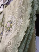 Ladies Ready to Wear Digital Printed with Embroidery Pakistani Lawn Dress in UAE