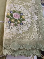 Ladies Ready to Wear Digital Printed with Embroidery Pakistani Lawn Dress in UAE