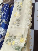 Ladies Ready to Wear Digital Printed with Embroidery Pakistani Lawn Dress in UAE