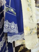 Ladies Ready to Wear Digital Printed with Embroidery Pakistani Lawn Dress in UAE