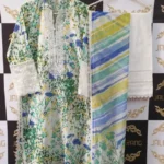 Ladies Ready to Wear Digital Printed with Embroidery Pakistani Lawn Dress in UAE