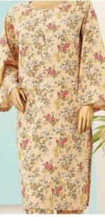 Ladies Binsaeed Ready to Wear Digital Printed with Embroidery Pakistani Lawn Dress in UAE