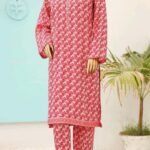 Ladies Binsaeed Ready to Wear Digital Printed with Embroidery Pakistani Lawn Dress in UAE