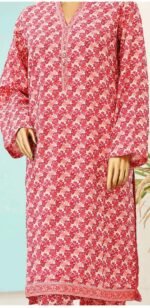Ladies Binsaeed Ready to Wear Digital Printed with Embroidery Pakistani Lawn Dress in UAE