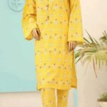Ladies Binsaeed Ready to Wear Digital Printed with Embroidery Pakistani Lawn Dress in UAE