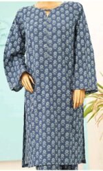Ladies Binsaeed Ready to Wear Digital Printed with Embroidery Pakistani Lawn Dress in UAE
