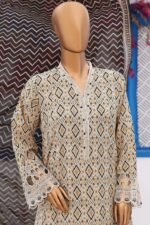 Ladies Binsaeed Ready to Wear Digital Printed with Embroidery Pakistani Lawn Dress in UAE