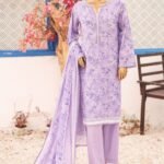 Ladies Binsaeed Ready to Wear Digital Printed with Embroidery Pakistani Lawn Dress in UAE