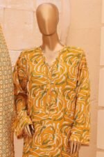 Ladies Binsaeed Ready to Wear Digital Printed with Embroidery Pakistani Lawn Dress in UAE