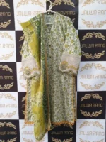 Ladies Ready to Wear Digital Printed with Embroidery Pakistani Lawn Dress in UAE