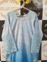 Ladies Ready to Wear Digital Printed with Embroidery Pakistani Lawn Dress in UAE