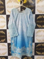 Ladies Ready to Wear Digital Printed with Embroidery Pakistani Lawn Dress in UAE