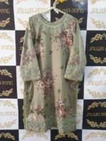 Ladies Ready to Wear Digital Printed with Embroidery Pakistani Lawn Dress in UAE