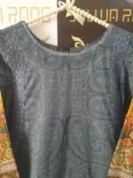 Ladies Ready to Wear Digital Printed with Embroidery Pakistani Lawn Dress in UAE