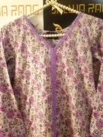 Ladies Ready to Wear Digital Printed with Embroidery Pakistani Lawn Dress in UAE